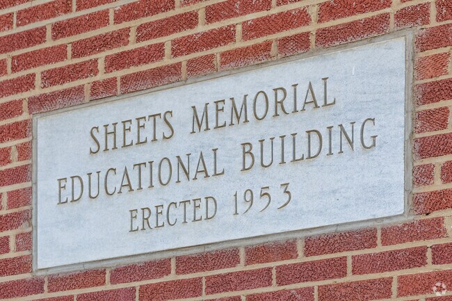 Sheets Memorial Christian School was established in 1953.