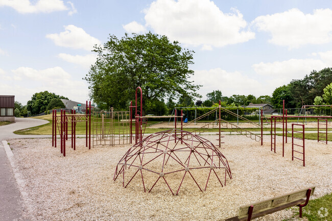 Northside Elementary School in Middleton has several playground areas for students.