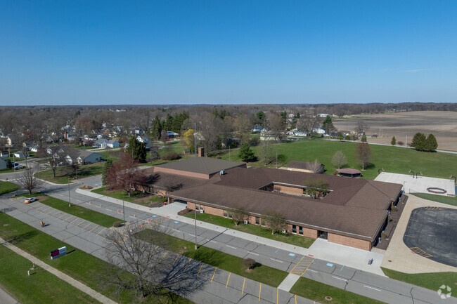 Webster Elementary School is set into the community of Plymouth.