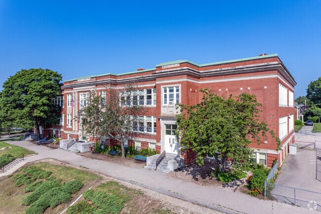 Built in 1927, the James H. Eldridge Elementary School in East Greenwich keeps students safe.