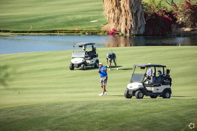 The Palm Desert Greens Country Club offers a golfer's paradise with pristine courses, stunning views, and a vibrant community, perfect for those who embrace an active, golf-centered lifestyle.