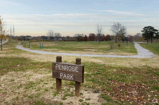 Penrose Park boast a large green space and cycling track for Mark Twain residents.