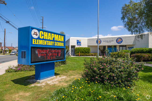 Chapman Elementary School is located on Marine Ave in Gardena, CA.