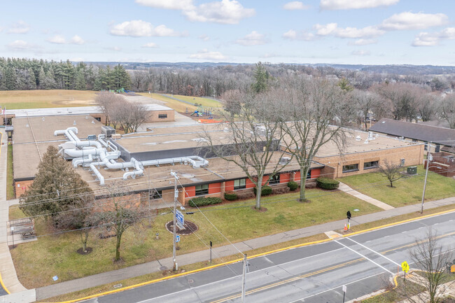 Cottage Elementary School is a decent size campus.