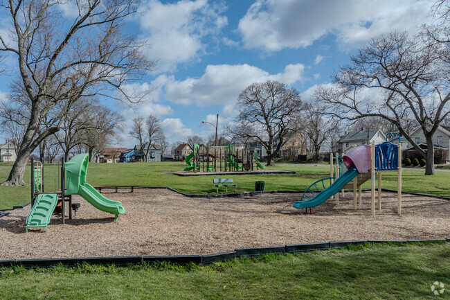 Heritage Christian School in Southwest Canton has a beautiful green space and playground.