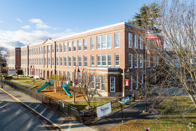 Tucker Elementary School in Milton receives and overall rating of A- from Niche.