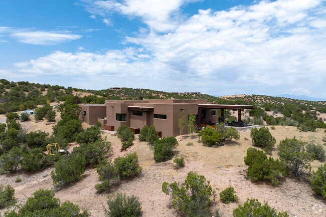 Santa Fe style homes can be found hidden in the Monte Sereno neighborhood.