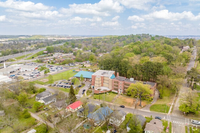 Residents attend Minor Elementary School in Ensley Highlands.