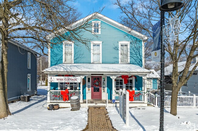 Annie's Wine Cottage wine shop in Powell Ohio offers tastings, monthly events and a patio.