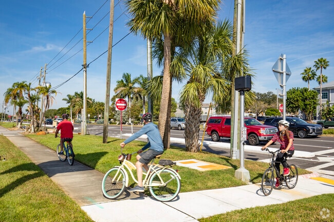 The residents and visitors to Tierra Verde stay very active with many options.