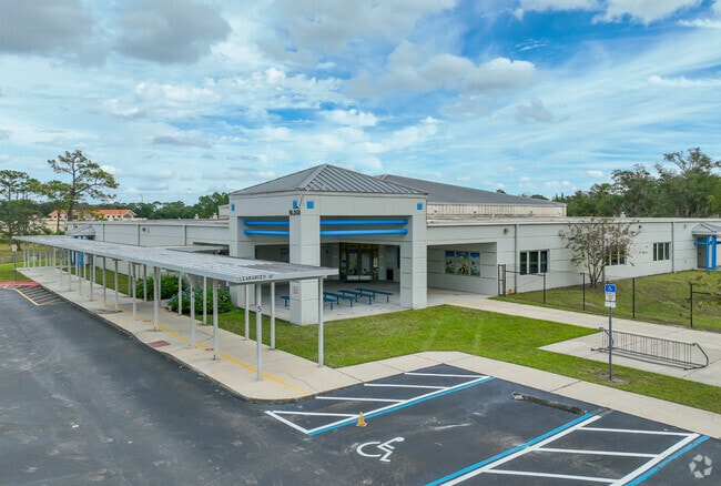 Wilson Elementary actually has two campuses side by side to benefit the students in Sanford.