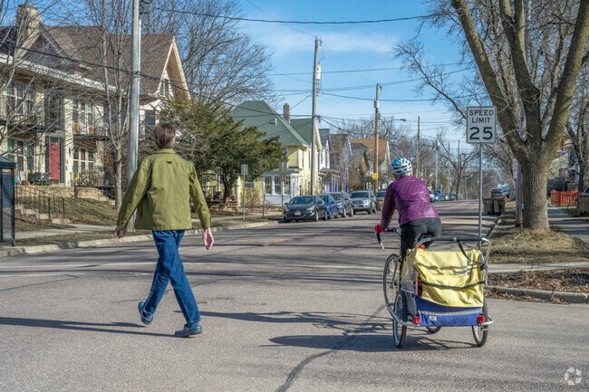 Marquette is full of active residents, who can be seen outdoors in all four seasons.