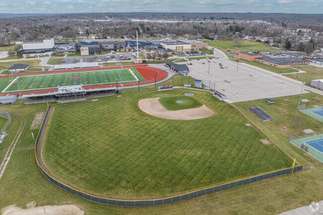 Northview High School in Grand Rapids, Michigan has a great baseball field.