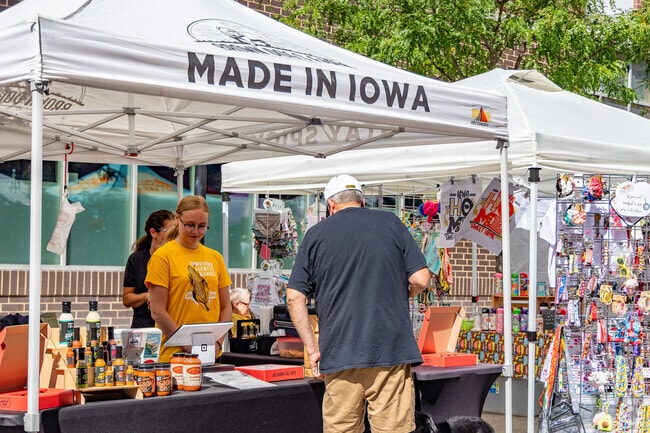 Watrous South can browse local goods at the Downtown Farmer's Market.