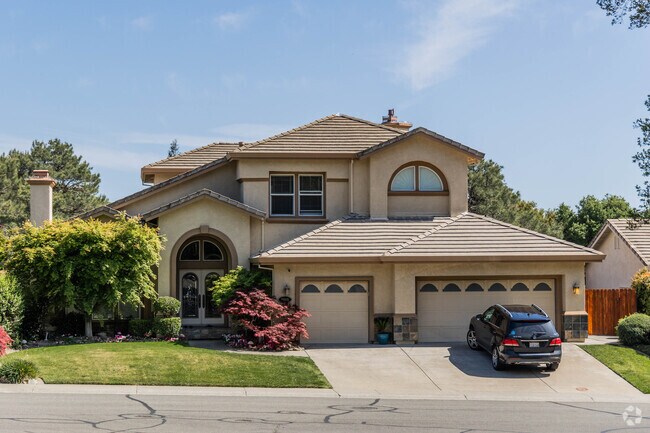 Luxurious Craftsman style homes decorate the streets in Rancho Solano.