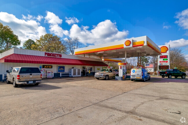 For cooking a feast at home, grab groceries from Prickett's grocery.