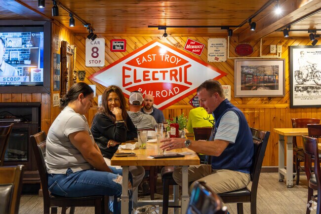 Enjoy a meal surrounded by history at East Troy House.