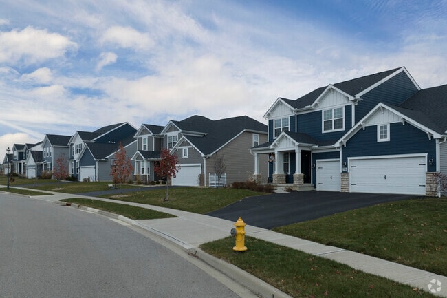 Newer areas of Sunbury are comprised of larger homes with modern designs.