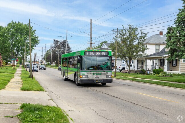 Daytons RTA runs right through the Twin Towers neighborhood.
