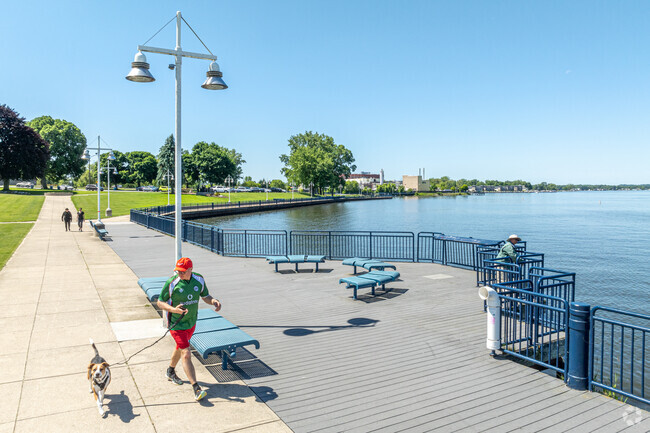 Kollen Park is located on Lake Macatawa near the Westside neighborhood.