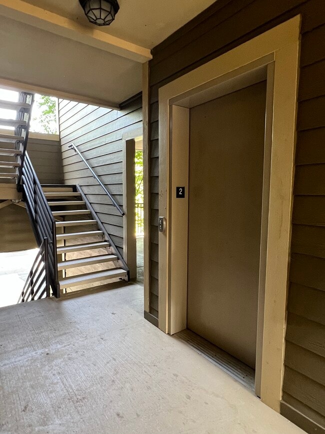 Use stairs or elevator