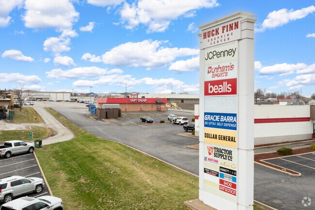 What you can't find downtown can be found at the Huck Finn Shopping Center in Hannibal.