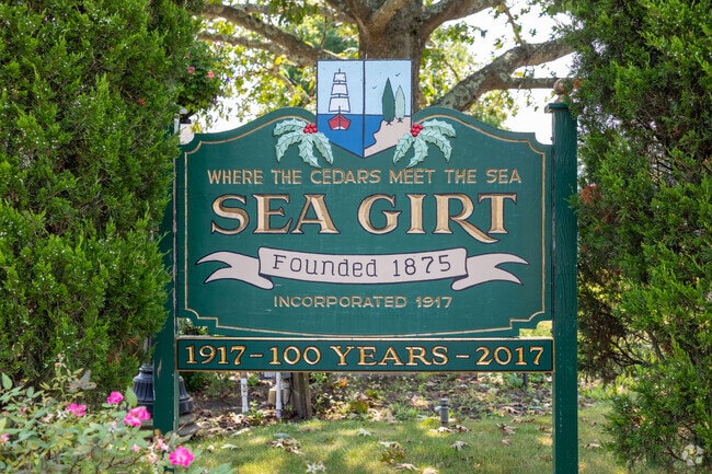 Welcome to Sea Girt, NJ.