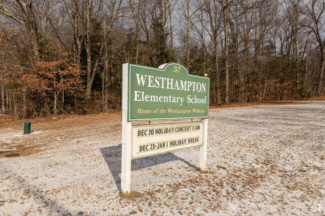 Westhampton Elementary School is a public Pre-K and elementary school in Westhampton.