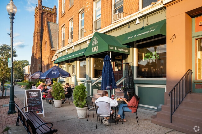 Enjoy classic American dining at Archie Moores in Wallingford.