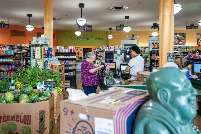 Rainbow Blossom near Brownsboro Village is a great source for organic products.