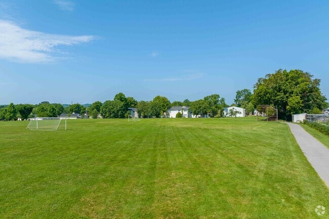 Students can practice soccer on the sports field at Bellevue Middle School in Nashville.