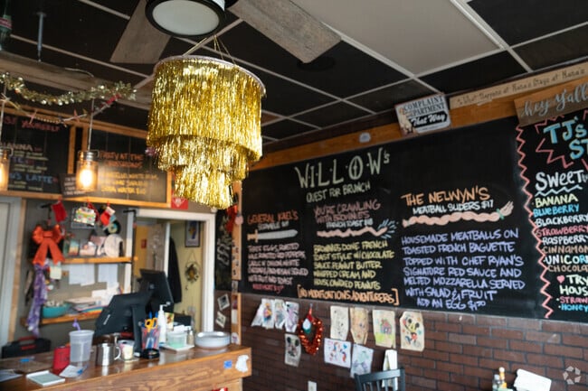 Inside the Lakeside Love Shack in Lakeside, Virginia.