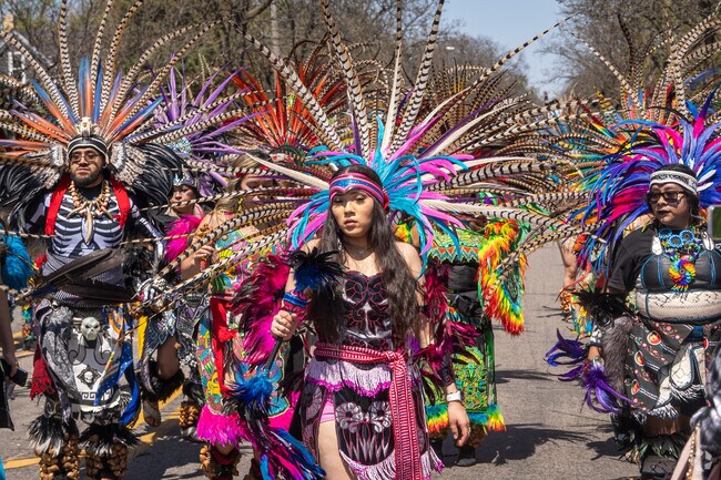 A beautiful day to dance down Bloomington Ave for the Minneapolis Mayday Parade.