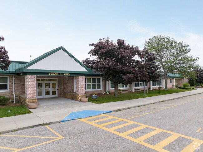 The Frank P Long Intermediate School in Bellport, NY serves approximately 560 students.