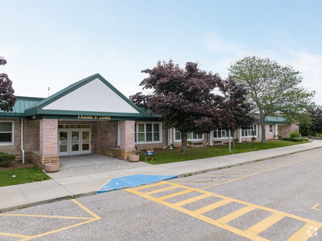 The Frank P Long Intermediate School in Bellport, NY serves approximately 560 students.