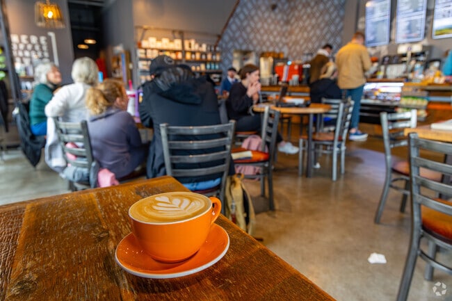 Try the Fireside seasoning on a latte at The Well Coffeehouse near Crieve Hall.