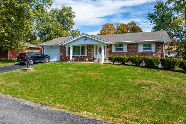 Ranch homes in Maryville often feature attached garages for convenience.