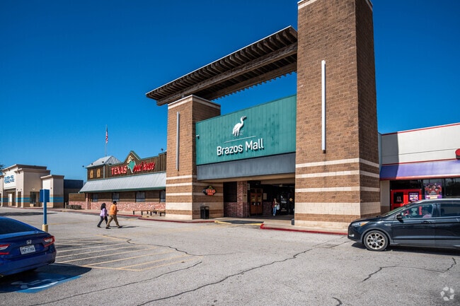 Brazos Mall boasts over fifty stores for residents in Lake Jackson.