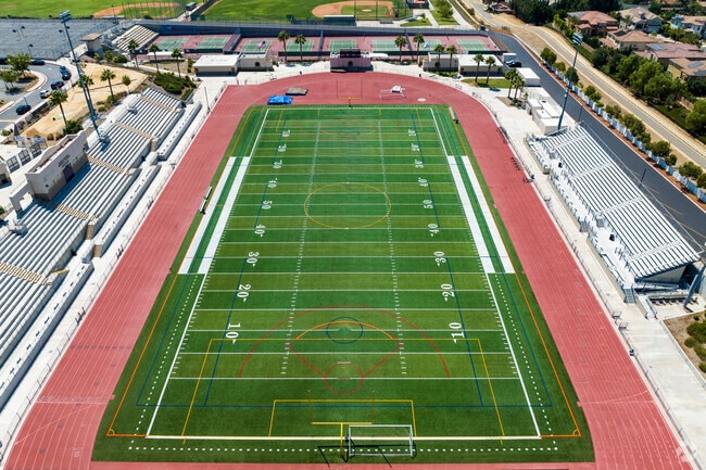 Yorba Linda High School's football team has been Crestview Champs multiple times.