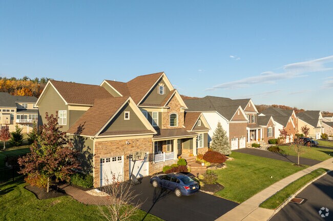 Modern homes make up the streets of Warwick.