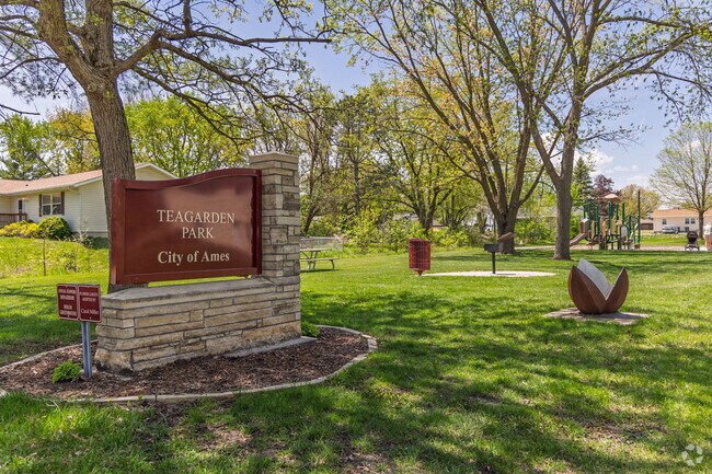 Teagarden Park is a lovely greenspace squarely in the middle of Mitchell.