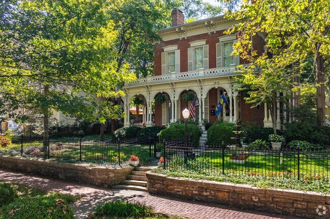 Oread is home to many historic homes with ice curb appeal.