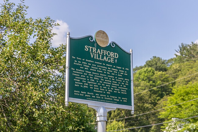 The town of Strafford was established in 1761.