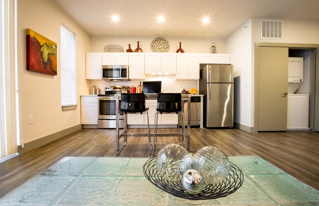 View from living room, The Belsaw (1Br1Ba)