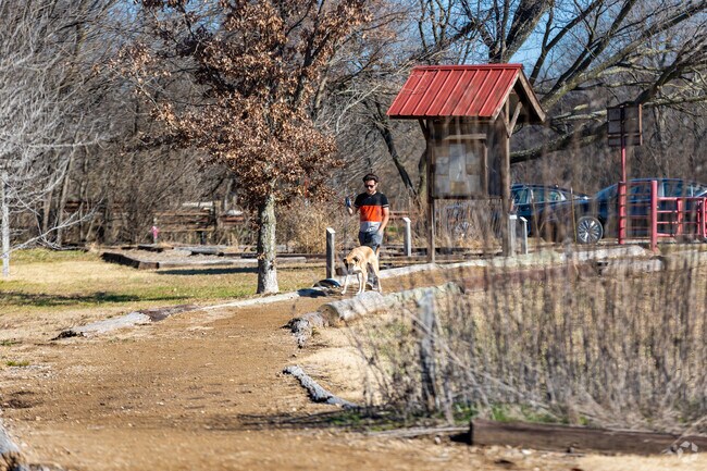 Gentry residents can exercise themselves and their pets along the Eagle Watch Trail.
