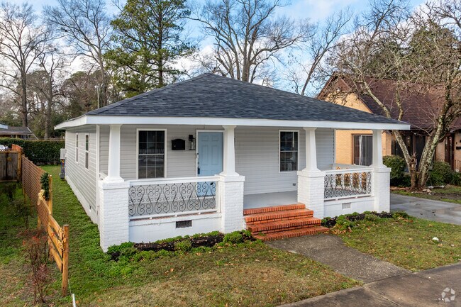 Bungalows with front porches are among the most common in Birnie.