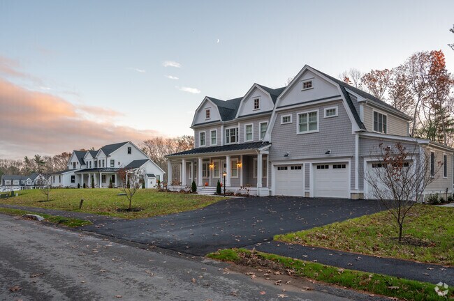 Dutch Colonial and modern farmhouses can be found throughout Norwell.