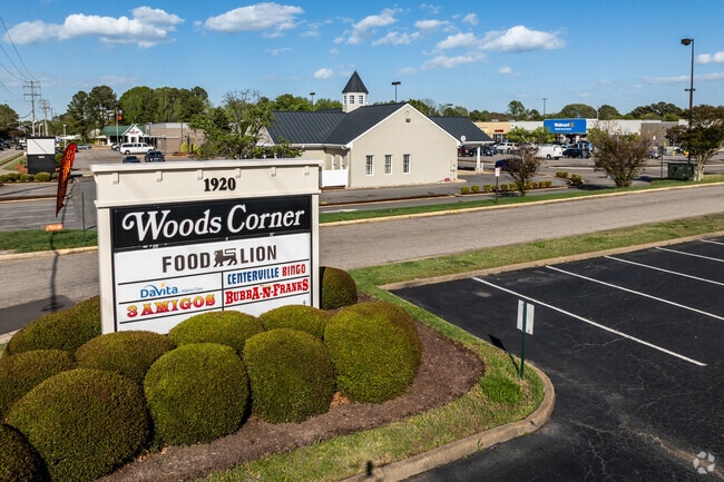 Woods Corner shopping center is a short drive from Charlestowne homes.