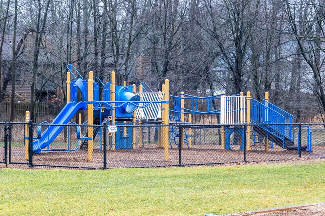 The playground at Martin Luther King School has a large variety of activities.