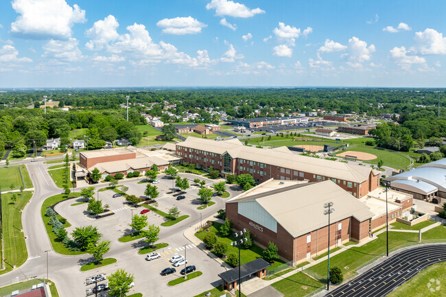 Franklin Heights High School is located in Holly Hill, Columbus, Ohio.